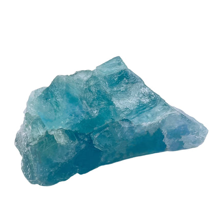 Natural Blue Green Fluorite Crystal Raw Stone