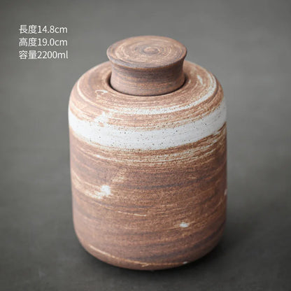 Handmade Ceramic Cremation Urns for Pets – Chinese Style Pet Ashes Urns for Cats, Dogs, and Small Animals