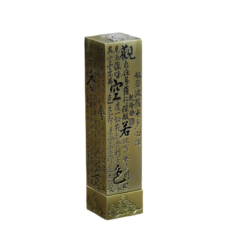 Buddhist Sutra Alloy Incense Stick Burner