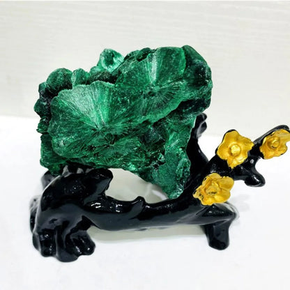 Natural Rough Malachite Stone – Vibrant Green Mineral Specimen