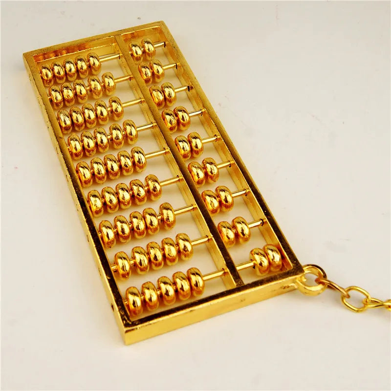 Alloy Feng Shui Abacus – Compact and Elegant Gift for Office, Graduation, Weddings & More