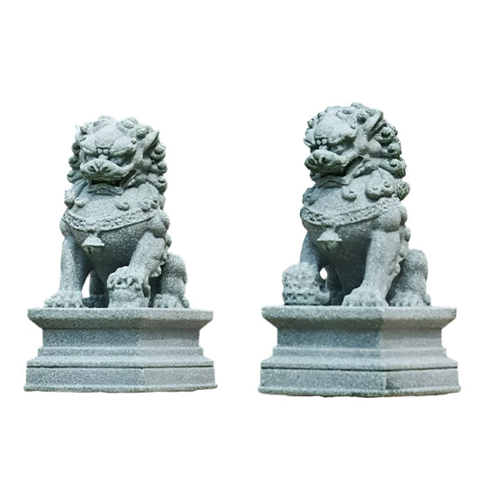 Fu Foo dogs Guardian Lion Statues