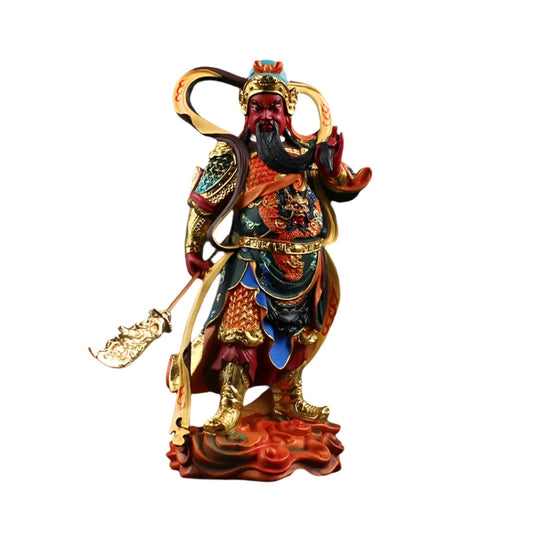 Weituo Bodhisattva Statue - Resin Guan Gong God of Wealth Decor