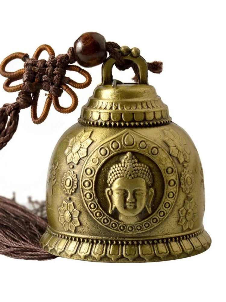 Copper Feng Shui Bell – Brass Wind Chime for Blessings, Harmony & Positive Energy