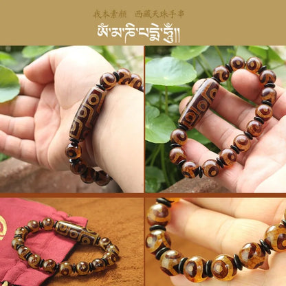 Feng Shui Zen Bless Beads Bracelet - Agate Healing Jewelry