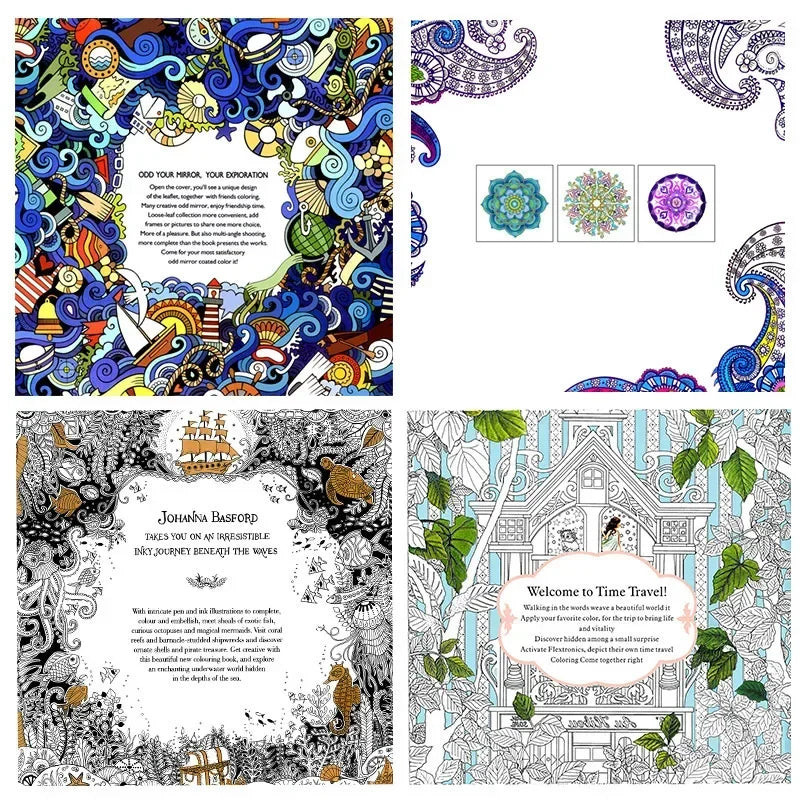 Mandala Flower Coloring Book